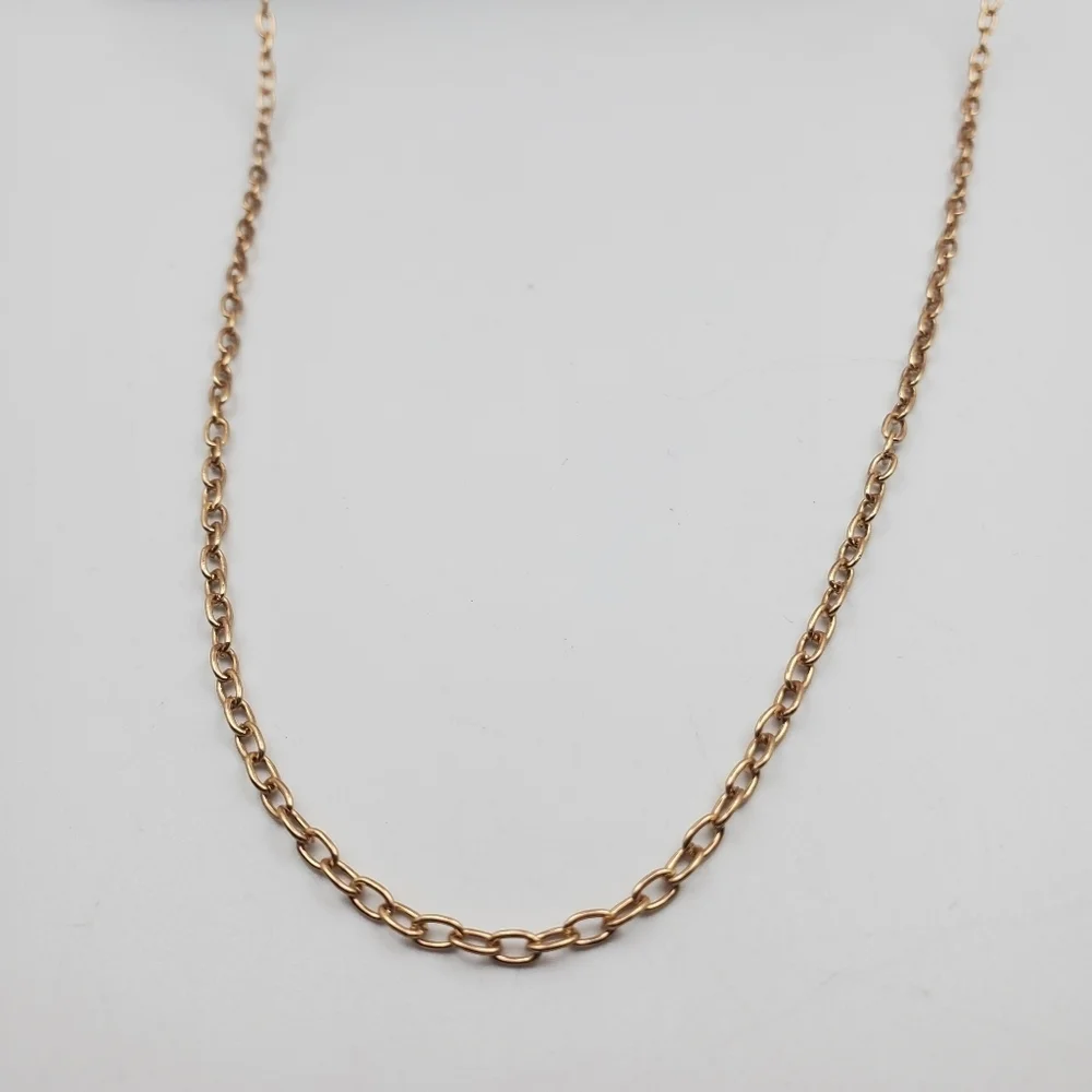Heavenly gold tone lace necklace N1430‎